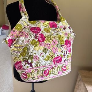 Vera Bradley Retired Quilted Tote Purse